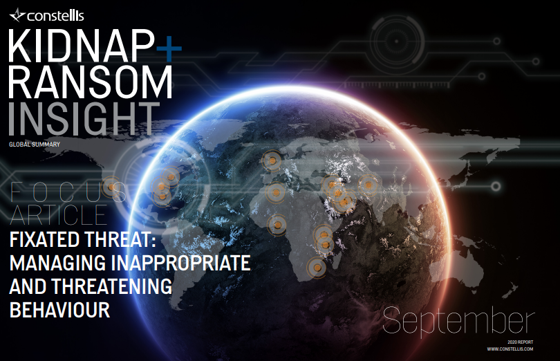 Global Kidnap for Ransom Report – September 2020