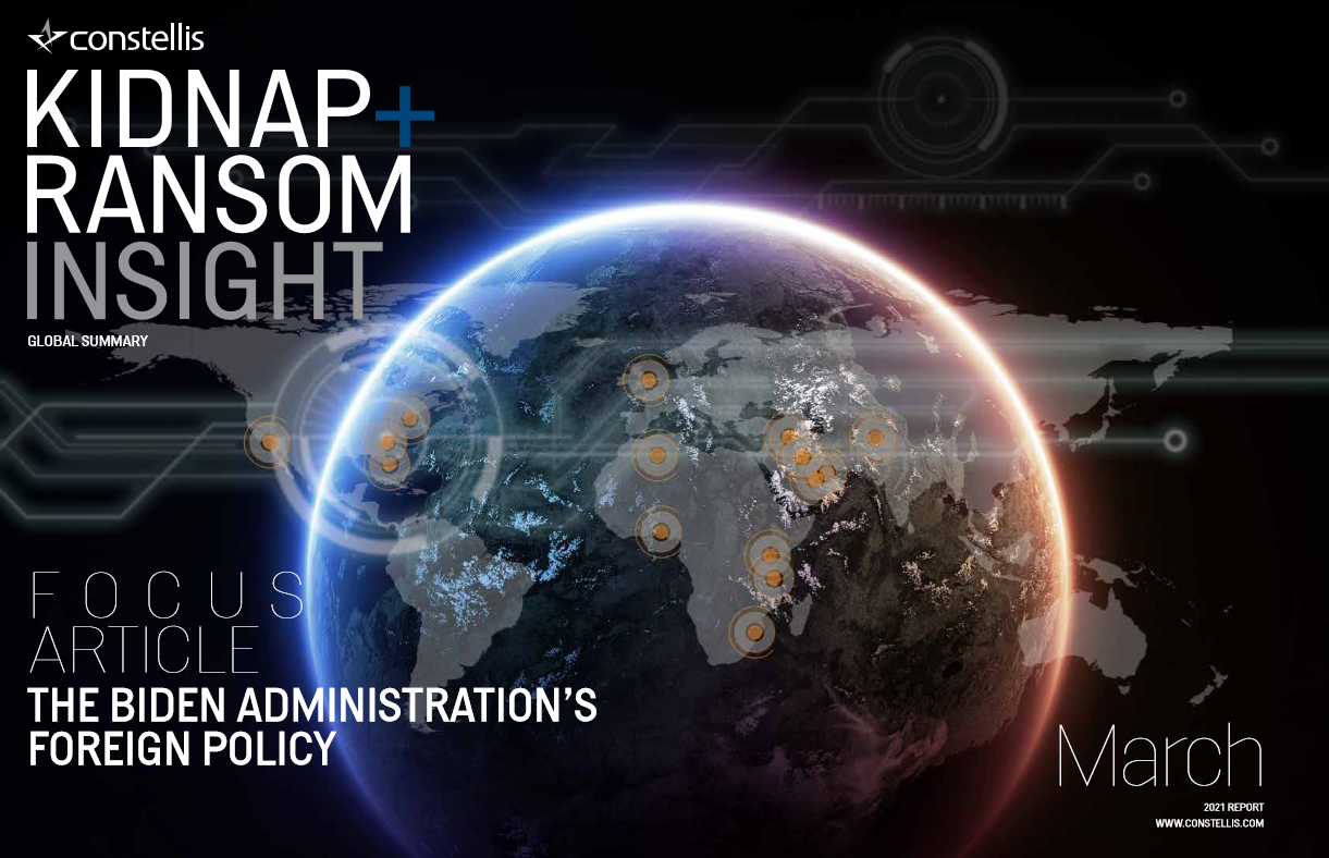 Global Kidnap for Ransom Insight – March 2021